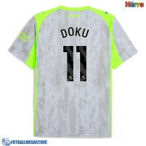 Fotballdrakt Herre Manchester City Jeremy Doku #11 Tredjedrakt 2025-26 Kortermet